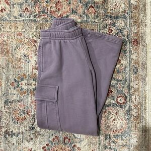 TNA Cozy Fleece Cargo Sweatpant